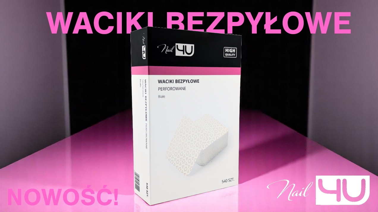 Bezpyłowe waciki do paznokci – mały, ale niezbędny pomocnik każdej stylistki!
