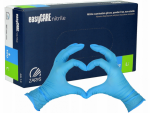 Rękawiczki diagnostyczne Zarys nitrile blue L 100szt
